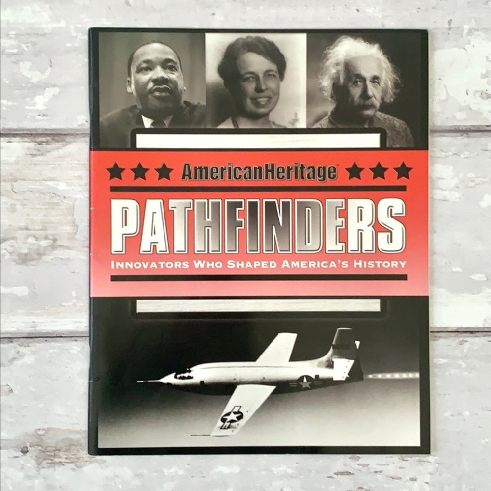 American Heritage Pathfinders Book MLK Jr Amelia Earhart Scholastic NEW